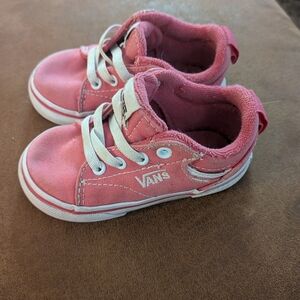 Vans Kids Pink Sneakers